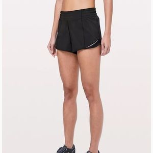 Lululemon Black Hotty Hot Shorts